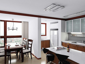 厨房家装效果图设计