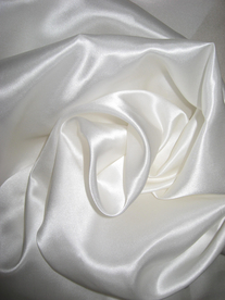 白色丝绸