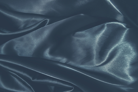 蓝色丝绸