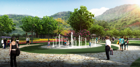 青岛藏马山效果实景图