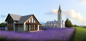 青岛藏马山效果实景图