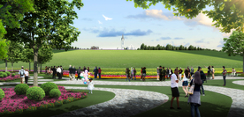 青岛藏马山效果实景图