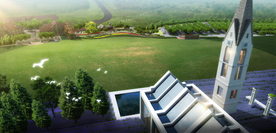 青岛藏马山效果实景图