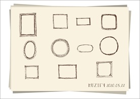 11款入涂鸦边框设计