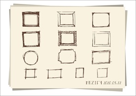 14款入涂鸦边框设计