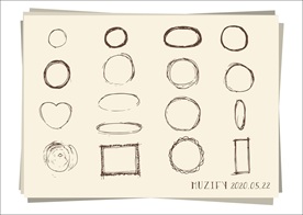 16款入涂鸦边框设计