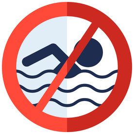 禁止游泳