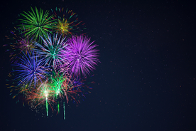 夜空烟火