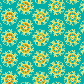 无缝花纹 曼陀罗