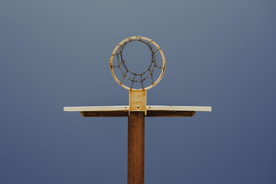 篮球框篮板蓝框图片