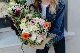 捧花花艺插花图片