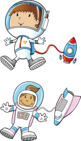 宇宙飞船 AI矢量素材