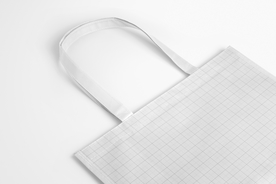 白色 棉麻 布袋 手提袋 环保