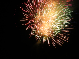 烟花礼花焰火烟火图片