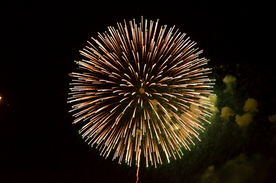 烟花礼花焰火烟火图片