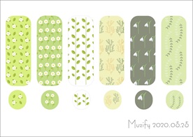 6款入 花卉底纹