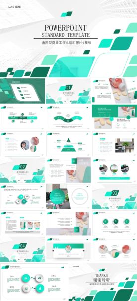 通用型商业工作总结汇报PPT模