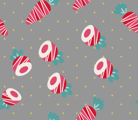 手绘卡通胡萝卜