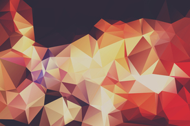 立体渐变菱形合成背景素材