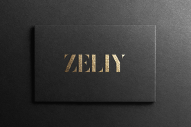 LOGO样机 纸面烫金效果