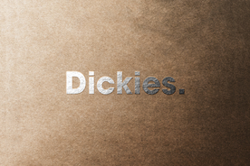 LOGO样机 旧纸纹理烫银效果