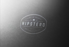 LOGO样机 烫银效果