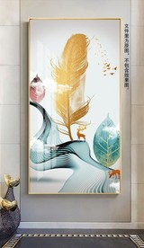 新中式麋鹿玄关