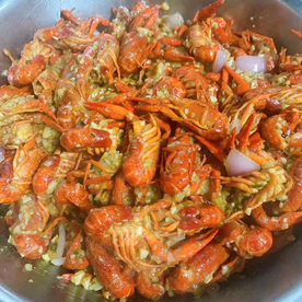 蒜泥小龙虾