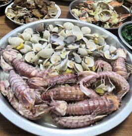 海鲜拼盘