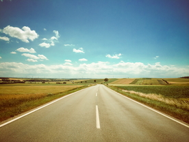 公路山路小径小道图片