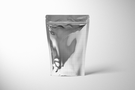 立式拉链锁袋 模型装置 锡箔