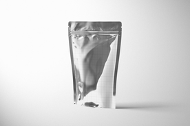 立式拉链锁袋 模型装置 锡箔