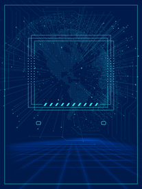 商务科技点阵背景