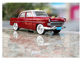 红色高档车模玩具