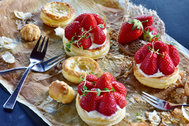 草莓蛋糕水果蛋糕图片