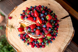 草莓蛋糕水果蛋糕图片