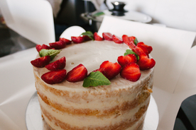 草莓蛋糕水果蛋糕图片