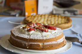 草莓蛋糕水果蛋糕图