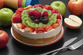 草莓蛋糕水果蛋糕图片