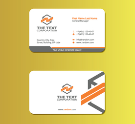 名片模板炫彩名片 蓝色名片 简