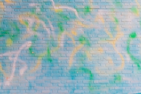 彩色墙纹理背景