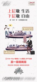 地产朋友圈新媒体LOFT公寓