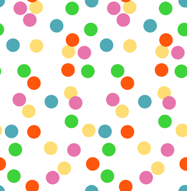 大牌精美圆点乱花