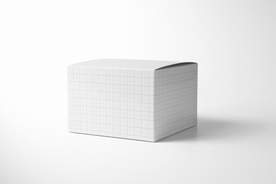 刨花板 光泽 礼品盒 模型 套