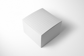 刨花板 光泽 礼品盒 模型 套