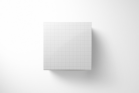 刨花板光泽礼品盒模型套装