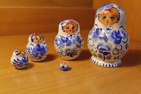 套娃福娃玩偶图片