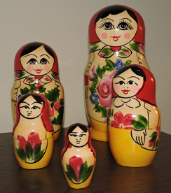 套娃福娃玩偶图片