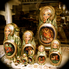 套娃福娃玩偶图片