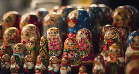 套娃福娃玩偶图片